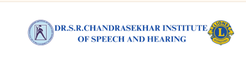 Dr.S.R Chandrasekhar Institute od speech and Hearing  logo