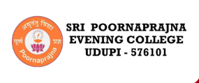 Poornaprajna Evening College logo