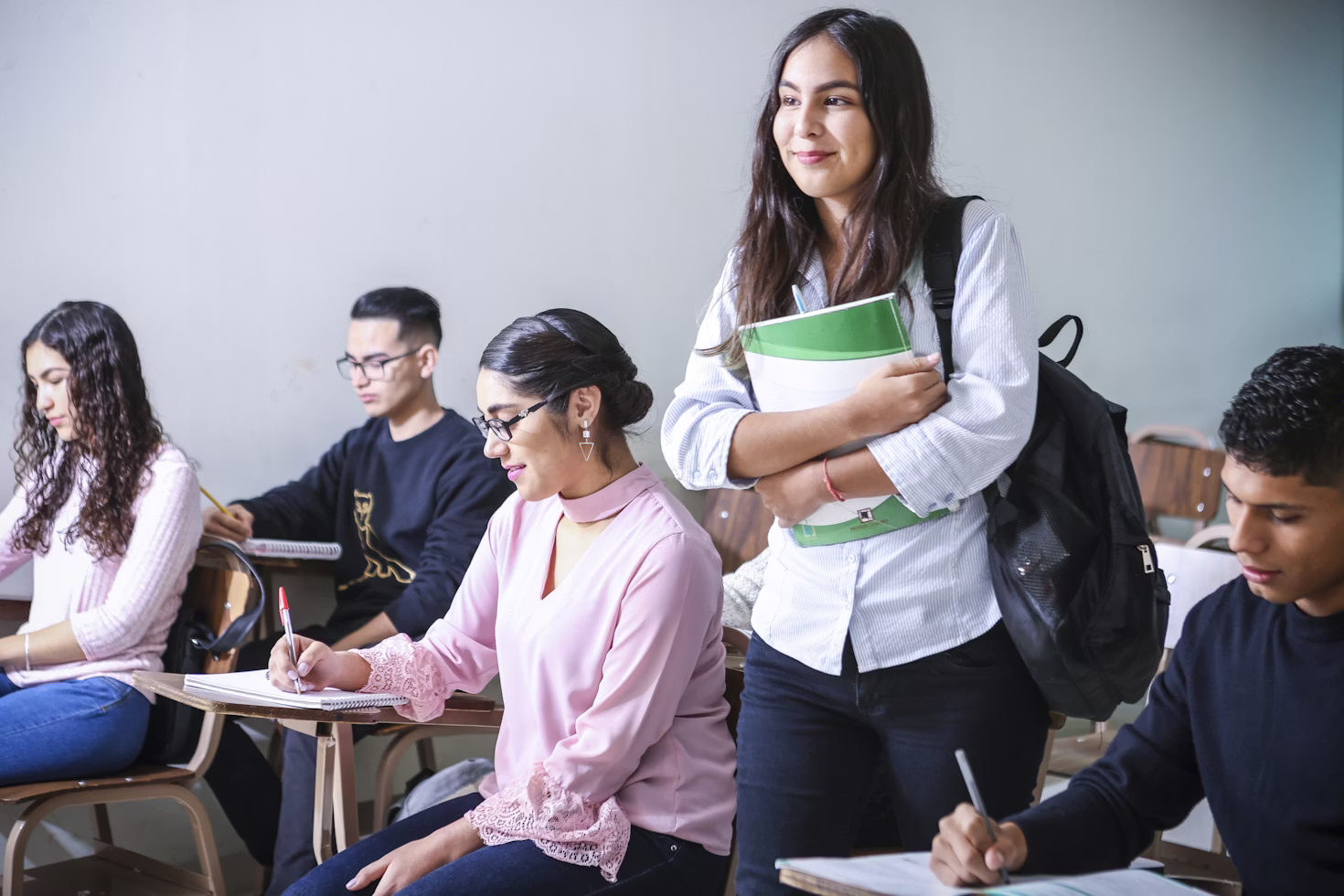 Student counseling session